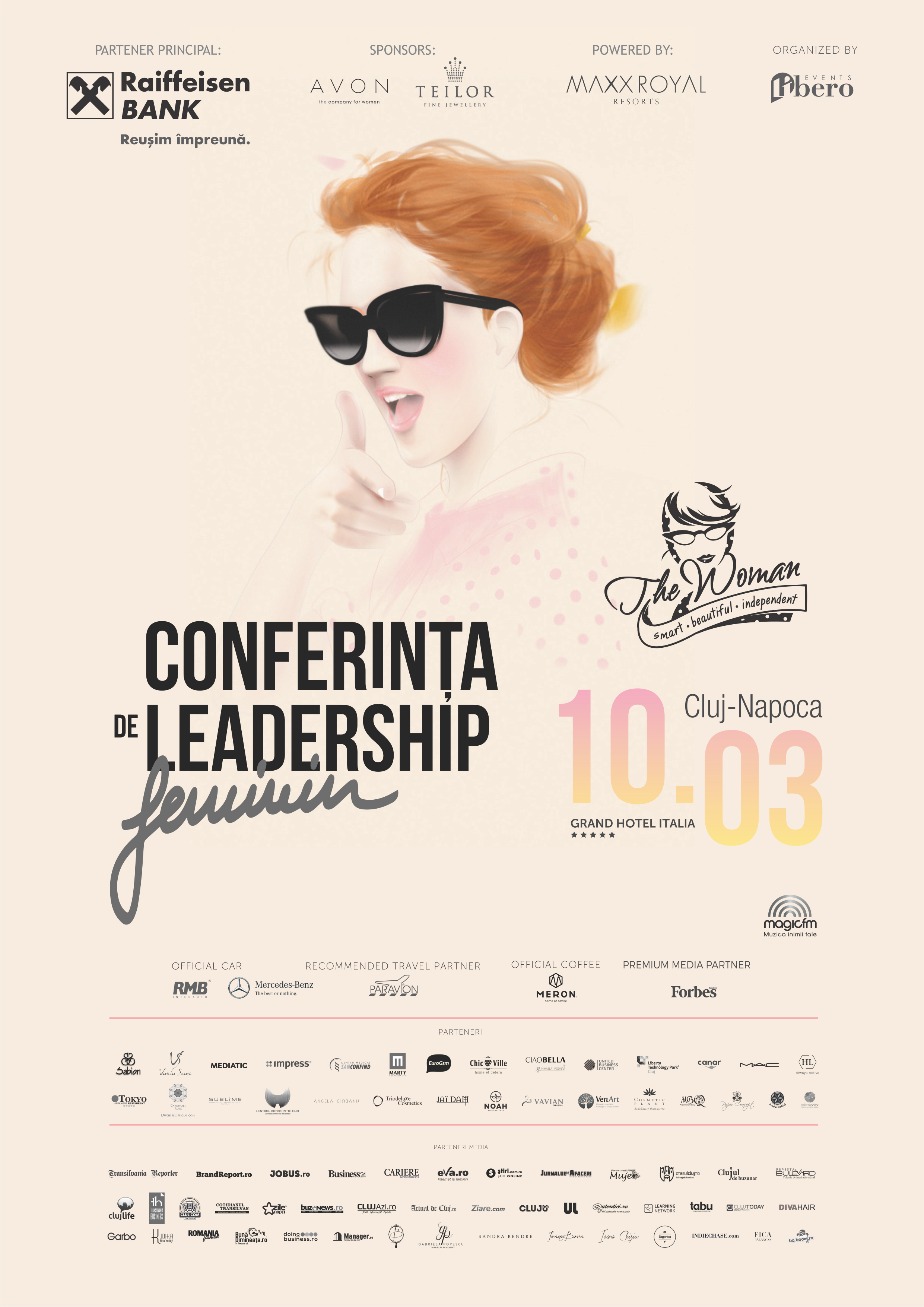 Leadership și antreprenoriat la Conferința de Leadership Feminin The Woman: ”Business-ul clienților este cel mai important pentru ei,  iar business-ul lor devine cel mai important pentru noi”